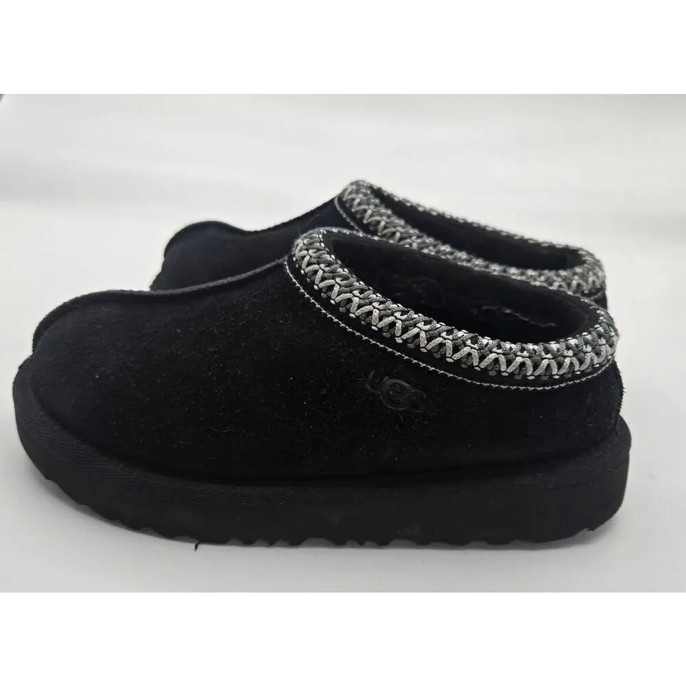 Ugg Tasman Size 11 Black Toddler Girls Boys